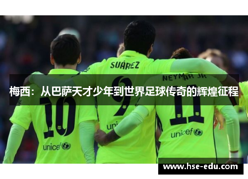 梅西：从巴萨天才少年到世界足球传奇的辉煌征程
